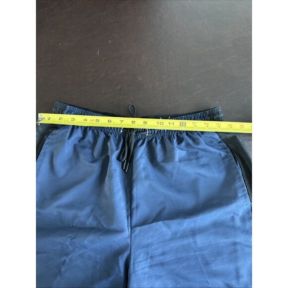 Game Time Mens Navy/Black/Gray Swim Trunks With Drawstring Waist L - Picture 6 of 7